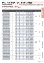 PTC Air Heater Standard MH Type-3