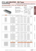 PTC Air Heater Standard SS Type-1