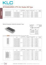 PTC Air Heater Standard SS Type-2