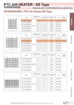 PTC Air Heater Standard SS Type-3