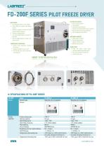 Brochure Labfreez® FD-F series pilot freeze dryers lyophilizers machine -16
