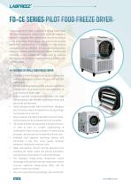 Brochure Labfreez® FD-F series pilot freeze dryers lyophilizers machine -24