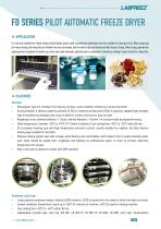 Brochure Labfreez® FD-F series pilot freeze dryers lyophilizers machine -3