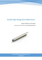 High Voltage Servo Roller Specifications C5.7 (CBS Roller, Firmware V4.3)-1