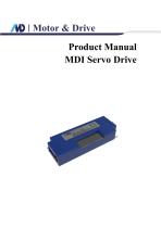 MDI Servo Drive Product Manual V1.5(DMD Roller Drive)-1