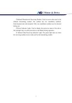 Specification of MDB-F Infrared Photoelectric Servo Drive V1.2(NCBS Roller Drive)-4