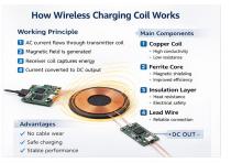 WL0243 Wireless Charging Coil Manufacturer-5