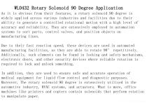 WL0432 Rotary Solenoid 90 Degree Application-2