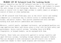 WL0620 Solenoid Lock For Locking Guide-2