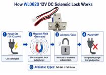WL0620 Solenoid Lock For Locking Guide-4
