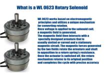 WL0623 Rotary Solenoid Industrial Application-3