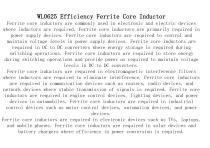 WL0625 Efficiency Ferrite Core Inductor-2