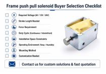 WL0626 Frame Push Pull Solenoid Application-8