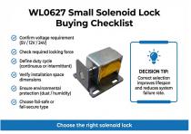 WL0627 Small Solenoid Lock for Access Control Use-8