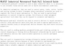 WL0727 Industrial Waterproof Push Pull Solenoid Guide-2