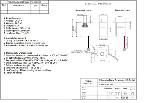 WL0835 Direct-operated solenoid valve