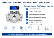 WL0835 Mini Solenoid Lock explain and buying Guide-3