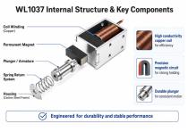 WL1037 Latching DC Solenoid Industrial application-5