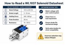 WL1037 Latching DC Solenoid Industrial application-6
