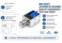 WL1037 Latching DC Solenoid Industrial application-7