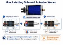 WL1240 Latching Solenoid Actuator Industrial Application-4