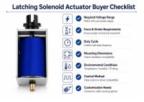 WL1240 Latching Solenoid Actuator Industrial Application-8