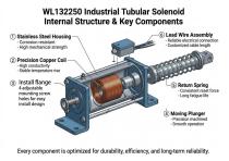 WL132250 Industrial Tubular Solenoid for Automation Guide-5