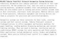 WL1632 Tubular Push-Pull Solenoid Automation System Solutions-2