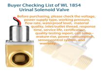 WL1854 Urinal Solenoid Valve Application-5