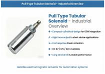 WL1939 Pull Type Tubular Solenoid Application-3