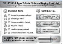 WL1939 Pull Type Tubular Solenoid Application-8