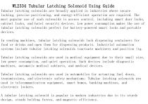 WL2334 Tubular Latching Solenoid Using Guide-2