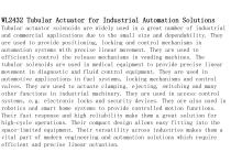 WL2432 Tubular Actuator for Industrial Automation Solutions-2