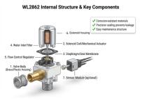 WL2862 Urinal Toilet Valve Manufacturer-3