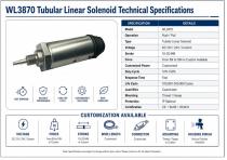 WL3870 Tubular Linear Solenoid for Automation Solutions-6