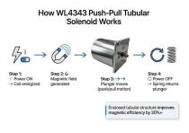 WL4343 Push Pull Tubular Solenoid Application -4