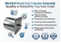WL4343 Push Pull Tubular Solenoid Application -7