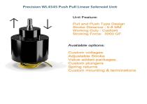 WL4545 push pull solenoid DC-3