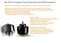 WL4545 push pull solenoid DC-5