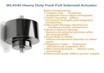 WL4545 push pull solenoid DC-6