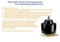 WL4545 push pull solenoid DC-7