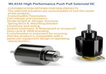WL4545 push pull solenoid DC-8