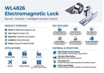 WL4826 Electromagnet lock 12V Application-3