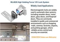 WL4826 Electromagnet lock 12V Application-4