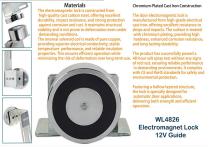 WL4826 Electromagnet lock 12V Application-5