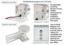 WL4826 Electromagnet lock 12V Application-7