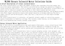 WL590 Rotary Solenoid Motor Solutions Guide-2