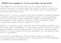 WL6324 Electromagnetic Clutch and Brake System Guide-2