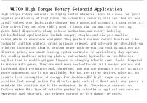 WL700 High Torque Rotary Solenoid Application-2