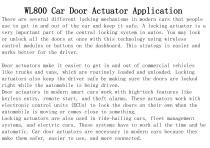 WL800 Smart car door actuator buying guide-2